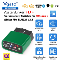 [Vgate] Vgate vLinker FD+ ELM327 V2.2 Bluetooth 3.0/ BLE 4.0/ WiFi For FORScan OBD2 Car Diagnostic Scanner Auto Tool