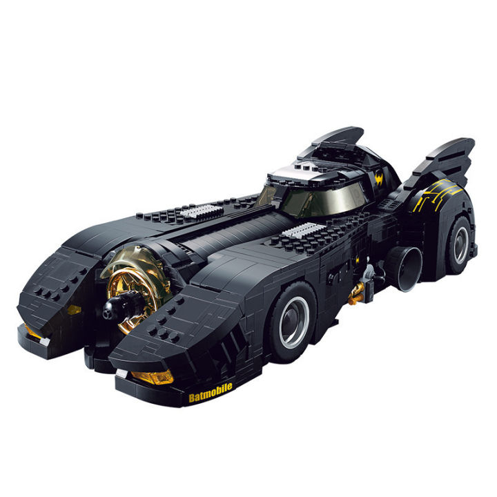 Đồ chơi xếp hình Lego Technic xe batman | lego siêu xe người dơi Mẫu JiSi  7144 LEGO Batman 1989 Batmobile Limited Mẫu lắp ráplego siêu xe cho bé trai  
