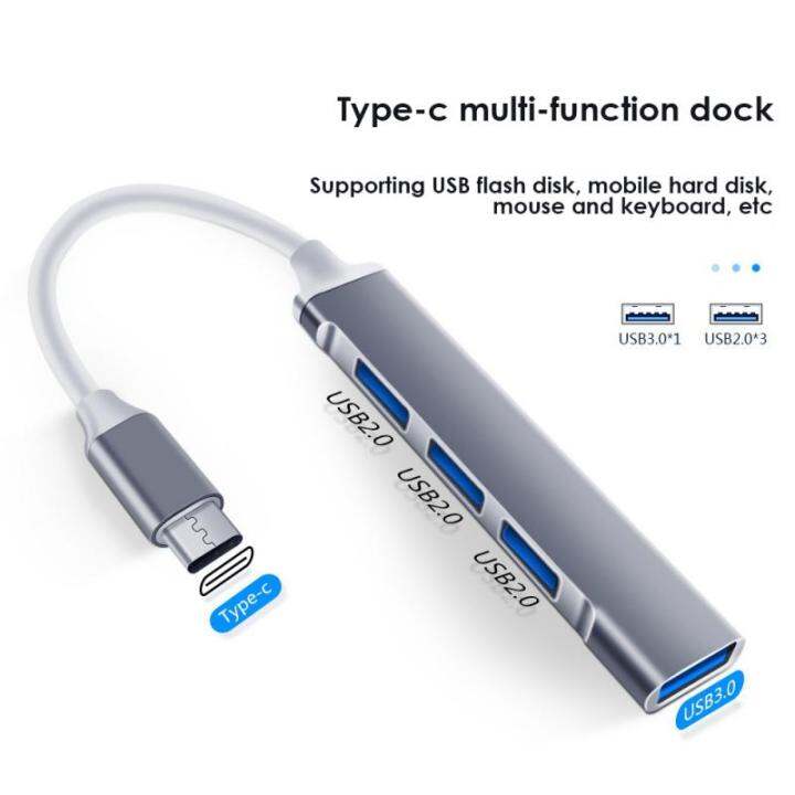 hyra-usb-c-hub-3-0-type-c-3-1-4ฮับ-usb-พอร์ต-usb-ฮับเครื่องแยกอเนกประสงค์อะแดปเตอร์-otg-ฮับ-usb-สำหรับคอมพิวเตอร์แล็ปท็อปอุปกรณ์เสริม