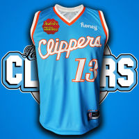 เสื้อบาส เสื้อบาสnba Los Angeles Clippers ลอสแอนเจลิส คลิปเปอร์ส #BK0072 รุ่น City Paul George#13 ไซส์ S-3XL