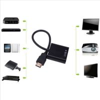 ??HOT!!ลดราคา?? HDMI Male to VGA Female Video Converter Adapter Cable ##ที่ชาร์จ แท็บเล็ต ไร้สาย เสียง หูฟัง เคส .ลำโพง Wireless Bluetooth โทรศัพท์ USB ปลั๊ก เมาท์ HDMI .