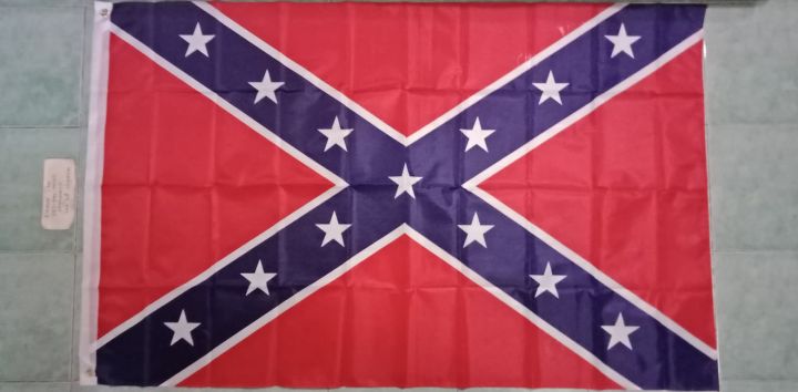 ธงสมาพันธรัฐ-หรือธงฝ่ายใต้-ผืนใหญ่ขนาด-90x150-ซม-ประมาณ3x5-ฟุต