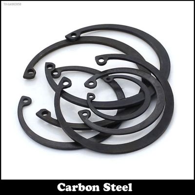 ❄✢ M48 M50 M52 Carbon Steel Mn65 Spring Washer DIN472 C Type Snap Retaining Ring For 48mm 50mm 52mm Inside Internal Shaft Circlip