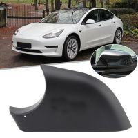 【car parts】ฝาครอบกระจกมองข้างคนขับด้านซ้ายด้านล่างสำหรับ Tesla รุ่น3 2017-2021ฝาครอบกระจกรถทนทานด้านล่าง