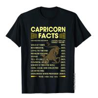 Capricorn Facts Zodiac Funny Capricorn Birthday Gift T-Shirt Cheap Man T Shirts Hip Hop Tops Shirt Cotton Fashionable XS-4XL-5XL-6XL