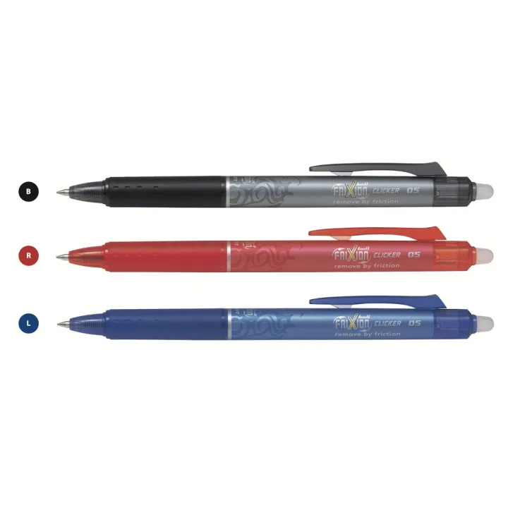Pilot Frixion Ball Clicker Pen 0.5mm Retractable Erasable Pen Lazada PH