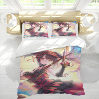 Sexy Anime Girls 3pcs Bedding Sets Full King Twin Queen King Size Bed Sheet Duvet Cover Set Pillowcase Without Comforter