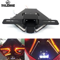 สำหรับDUCATI 899 959 1199 1299 Panigale Motorcycle Rear Tail Light Brake Turn Signals Integrated LED Lights License Bracket