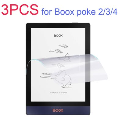 3ชิ้นปกป้องหน้าจอสำหรับนุ่มสำหรับสัตว์เลี้ยง ONYX Boox โผล่2/3/4 6 Ereader เครื่องอ่าน Ebook ฟิล์มป้องกัน