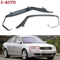 Car Headlight seal strip waterproof accessories under the headlights plastic For Audi A6 C5 1998-2002 4B0941191 4B0941192