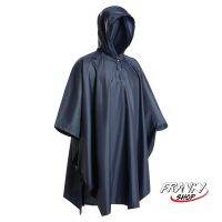 [พร้อมส่ง] เสื้อปอนโชกันฝนสำหรับเดินป่า Hiking Rain Poncho TREK 100 Blue