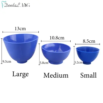 Dental Lab Mixing Bowl Large High Elasticity Nonstick Impression