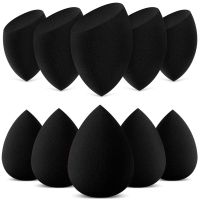 10 Pcs Makeup Sponges Blender Set Beauty Cosmetic Foundation Blending Applicator Puff Flawless for Liquid Cream Powder Puff