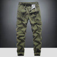 Mens Cargo Military Pants Cotton Outdoor Tactical Jogging Long Trousers Male Long Sweatpants Sportswear Hip-Hop Streetwear 4XL