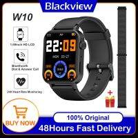 Blackview W10 Men Smart Watch Bluetooth Call Sport Smartwatch 1.69Inch Full Touch กันน้ําอัตราการเต้นของหัวใจ / นาฬิกาความดันโลหิต