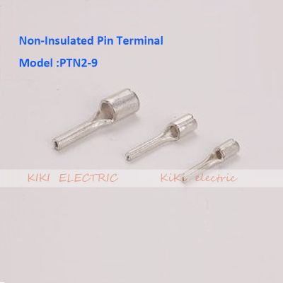 【YF】✟❧▩  PTN2-9 Non-Insulated Pin Terminal needle naked terminal / cold terminals for 1.5-2.5mm2 1000pcs/bag wire connector