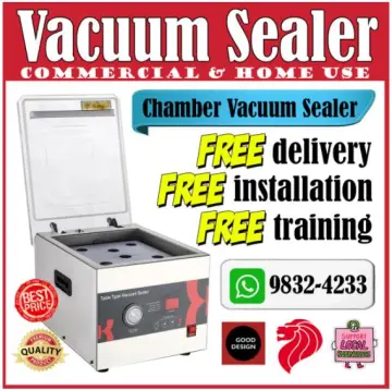 VEVOR Chamber Vacuum Sealer DZ-260C 320mm/12.6inch, Kitchen Food Chamber  Vacuum Sealer, 110v Packaging Machine Sealer for Food Saver, Home,  Commercial
