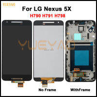 5.2 "; หน้าจอแอลซีดีสำหรับ LG Nexus 5X H790 H791 H798จอแสดงผล LCD Touch Screen ที่มีกรอบ Digitizer สมัชชาสำหรับ Nexus 5X จอแอลซีดี