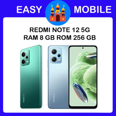 Xiaomi​ Redmi Note 12 5G Ram 8 GB ROM 256 GB  ประกันศูนย์ 2 ปี ชำระเงินปลายทางได้