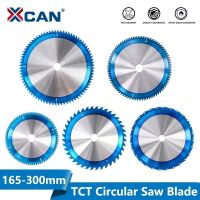 XCAN 1pc 165-300mm TCT Saw Blade Nano Blue Coating Circular Saw Blade Woodworking Cutting Discs Carbide Tipped Saw Blade