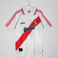 1995/96 season River Plate home S-XXL retro short-sleeved jersey football jersey high-quality jersey AAA เสื้อบอล เสื้อบอลวินเทจ ชุดฟุตบอลผู้ชาย