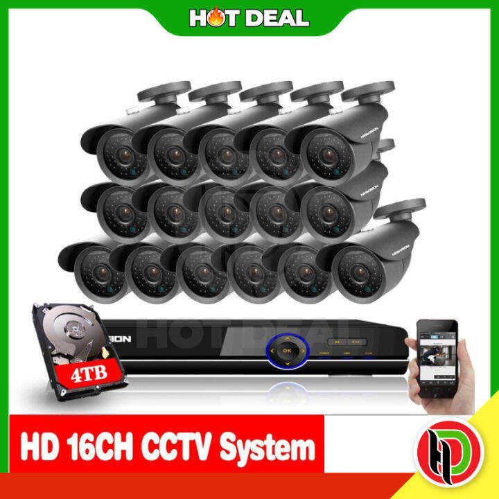 16ch cctv system