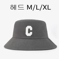 [hot]2023 Big Head XL Bucket Hat for Men Women Letter C Grey Cap Summer Panama Large Fisherman Hat Luxury Bob Beach Sun Hat