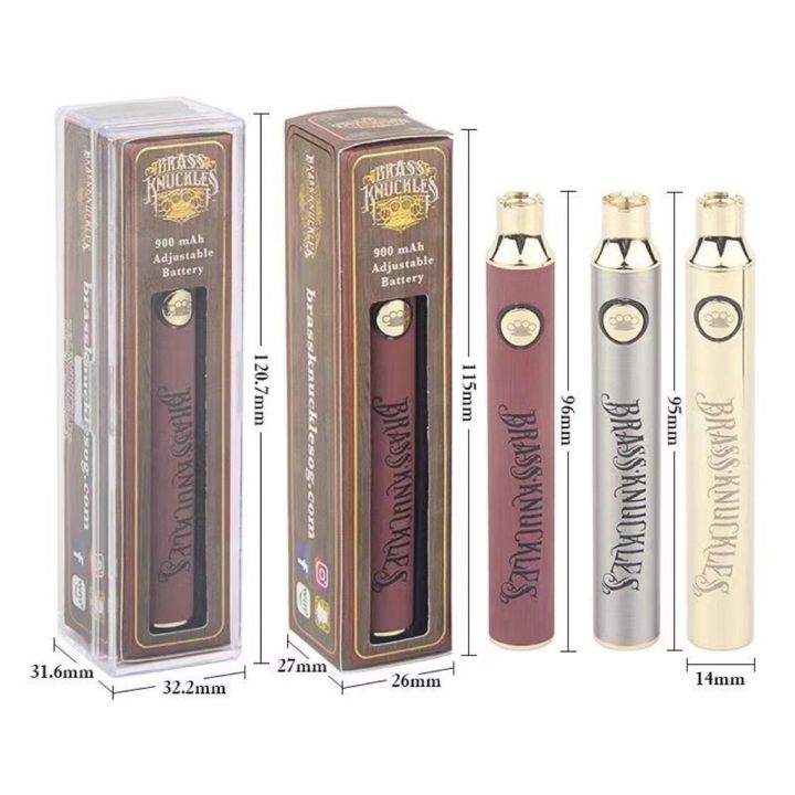 Brass Knuckles 900 mAH 510 Battery