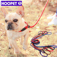 HOO ผลิตภัณฑ์สำหรับสัตว์เลี้ยง Golden Teddy Dog Traction Rope Chain ปลอกคอสุนัขขนาดใหญ่ P สายจูงสุนัขวัสดุไนลอนที่สะดวกสบาย5สี