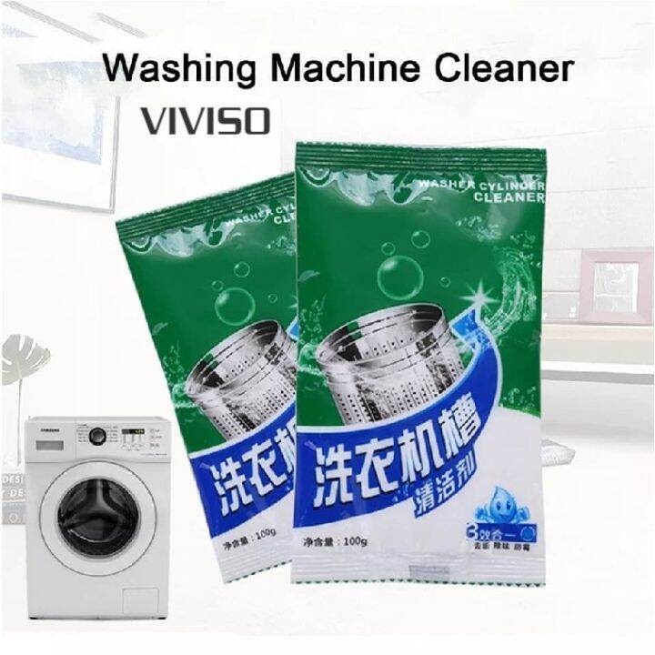 【COD】 Powder Washing Machine Cleaner Descaler clearning machines tank