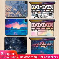 Suitable For Magic Keyboard Skin Sticker 2022 IPad Pro4 11 inch ipad pro 6 12.9 ipad air 4/5 10.9 Tablet sticker full Decal Protective Keyboard Cover 2022/2021 protective anti-scratch film