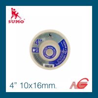 ใบขัดเงาขนแกะ 4" SUMO 10x16mm. FELT WHEEL