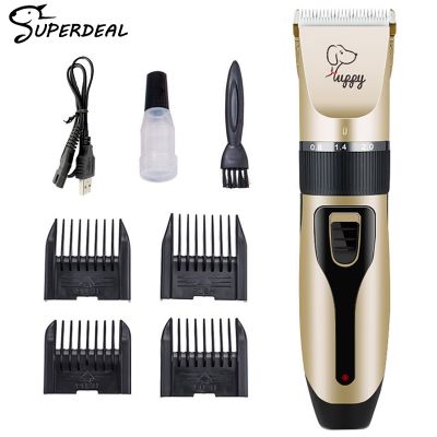 Dog Clipper Dog Hair Clippers Grooming  (Pet/Cat/Dog/Rabbit) Haircut Trimmer Shaver Set Pets Cordless Rechargeable Professional