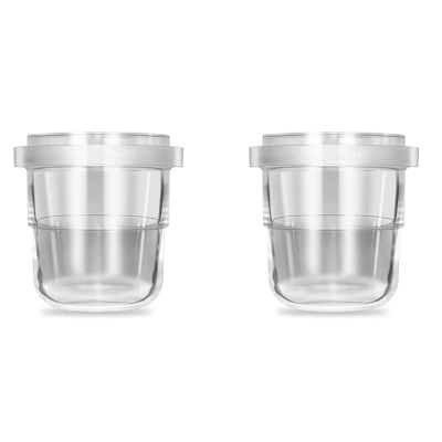 2X 58mm Dosing Cup, Espresso Dosing Cup for 58mm Portafilters, Coffee Machine Accessories