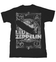 นำ Zeppelin Shook Me Jimmy Page Rock เสื้อยืดผู้ชาย / หญิง