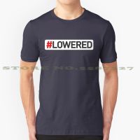 Lowered Vintage Tshirt T Shirts Low Lowered Hellaflush Camber Jdm Stance Stanced Civic Nissa Mitsubishi Tunner