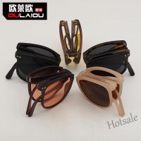 【hot sale】▨☸ D03 uv400 Ultraviolet Anti-Ultraviolet Sunscreen Sunglasses Men Convenient High-End Sense Oval Frame Sunshade Glasses Folding