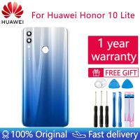 สำหรับ Huawei Honor 10 Lite Honor 10ฝาหลัง Honor10 Lite ด้านหลังกระจก Honor10แผงเคสปลอกหุ้มช่องหลัง