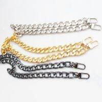 【HOT】❄ 30/60/100cm Thick Flat Aluminum Chain Metal Handles Handbag Accessories ship