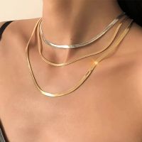 【CC】✠✲◕ Corinada Gold for Width 3/4/5mm Punk Choker on Neck Jewelry C045