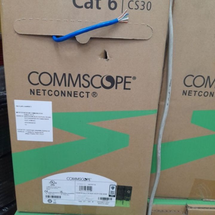 สายแลน-commscope-cs30-คอมสโคป-utp-cat6-ยาว-305เมตร-ภายในอาคาร