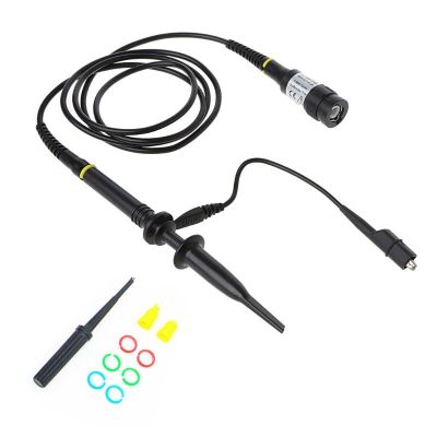 【CW】 1X 10X P2200 200MHz High Precision Oscilloscope Probe Alligator Test Clip with Adjustable Attenuation Rate