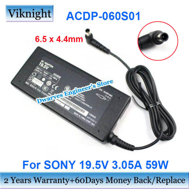 Original 59W ACDP 060S01 19.5V 3.05A TV AC Adapter Charger For SONY KDL