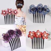 Korean version simple temperament flower Juan yarn hair accessories versatile hair curler exquisite hair accessories