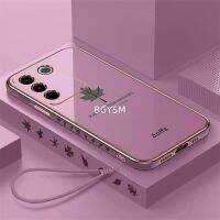 เคสโทรศัพท์แบบนิ่มลายใบเมเปิล5G V29เคสสำหรับ VIVO คลังสินค้าพร้อมใหม่2023ฝาหลัง VIVOV295G แบบมืออาชีพ