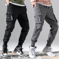 Pants mens Korean version of the trend of all-match autumn new nine-point sports pants loose beam feet tide nd overalls men