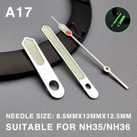 เข็มนาฬิกาอุปกรณ์เสริมสำหรับแต่งรถ NH35เข็มนาฬิกาตัวชี้เรืองแสงเหมาะสำหรับ Benz สำหรับ NH36นาฬิกาข้อมือ Seiko/4R การเคลื่อนไหว