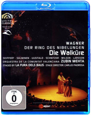 Wagner opera Nibelungens ring Carl Saint Clair Chinese subtitles 4-disc Blu ray BD25G