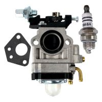 Carburetor For Trimmer Spark Plug Gasket For Demon RQ580 For Vida XL 141550 141003 52cc Brushcutter Accessories Spark Plugs Wires