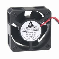 Gdstime 4020 DC Cooling Fan 24V Ball Bearing 2 Pin 40x40x20mm 4cm Mini Cooler 40mm Cooling Fans